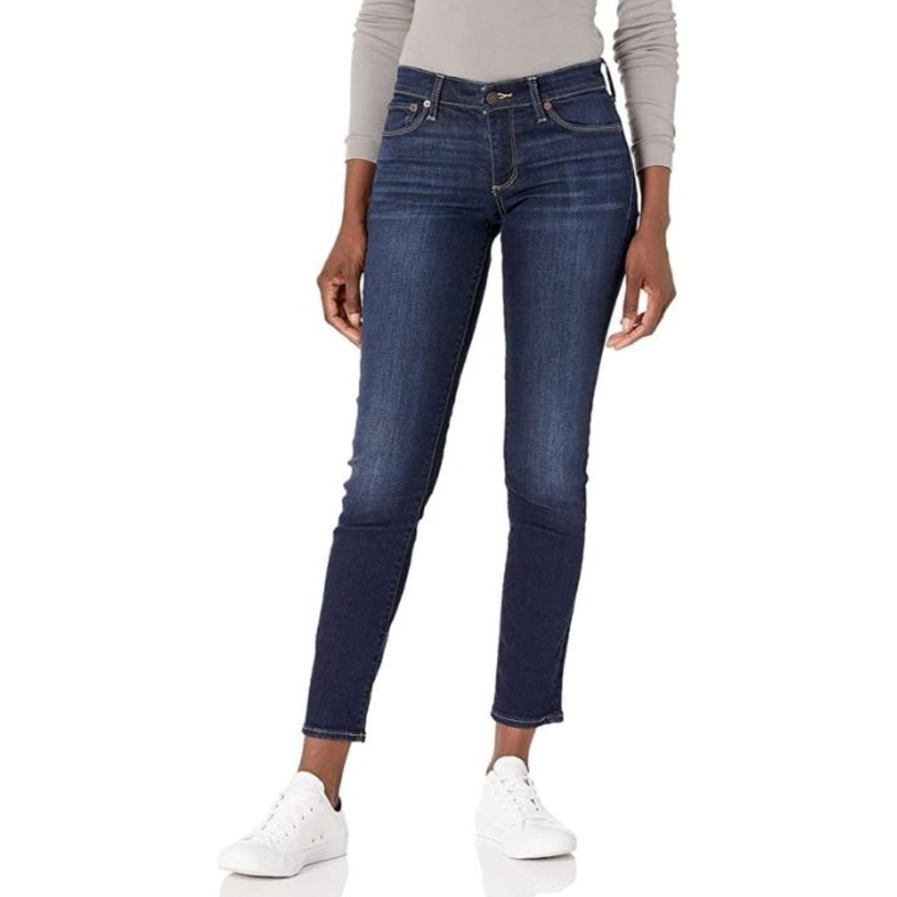 NEW! Lucky Brand Women's Mid Rise Sweet Straight Jean Twilight 28W x 29L